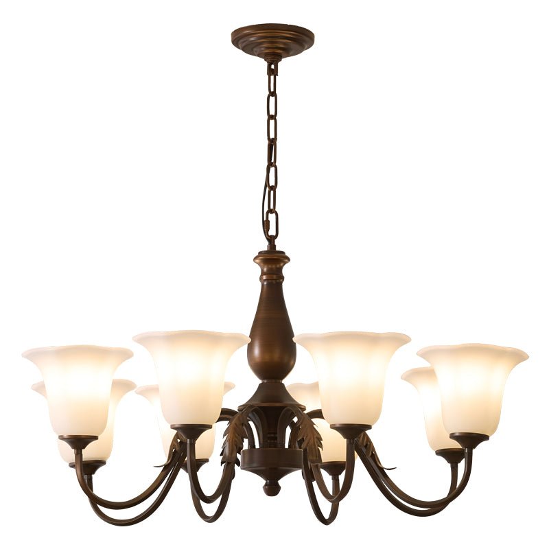 Uveleth Chandelier Verre Élégance Traditionnelle - Neutralighting