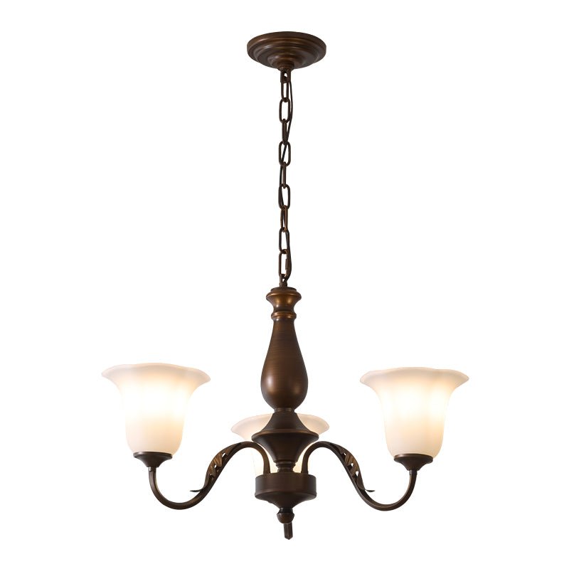 Uveleth Chandelier Verre Élégance Traditionnelle - Neutralighting