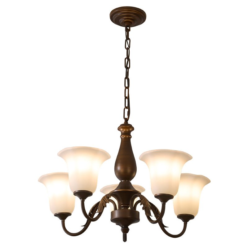 Uveleth Chandelier Verre Élégance Traditionnelle - Neutralighting