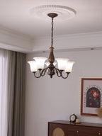 Uveleth Chandelier Verre Élégance Traditionnelle - Neutralighting