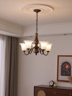 Uveleth Chandelier Verre Élégance Traditionnelle - Neutralighting