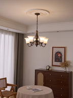 Uveleth Chandelier Verre Élégance Traditionnelle - Neutralighting