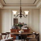 Uveleth Chandelier Verre Élégance Traditionnelle - Neutralighting