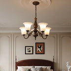 Uveleth Chandelier Verre Élégance Traditionnelle - Neutralighting