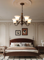 Uveleth Chandelier Verre Élégance Traditionnelle - Neutralighting