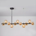 Lustra Chandelier Globe en Verre Doré - Neutralighting