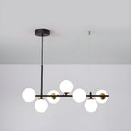 Lustra Chandelier Globe en Verre Doré - Neutralighting