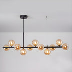 Lustra Chandelier Globe en Verre Doré - Neutralighting