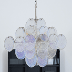 Aurora Lustre Iridescent Murano Disque Superposé - Neutralighting