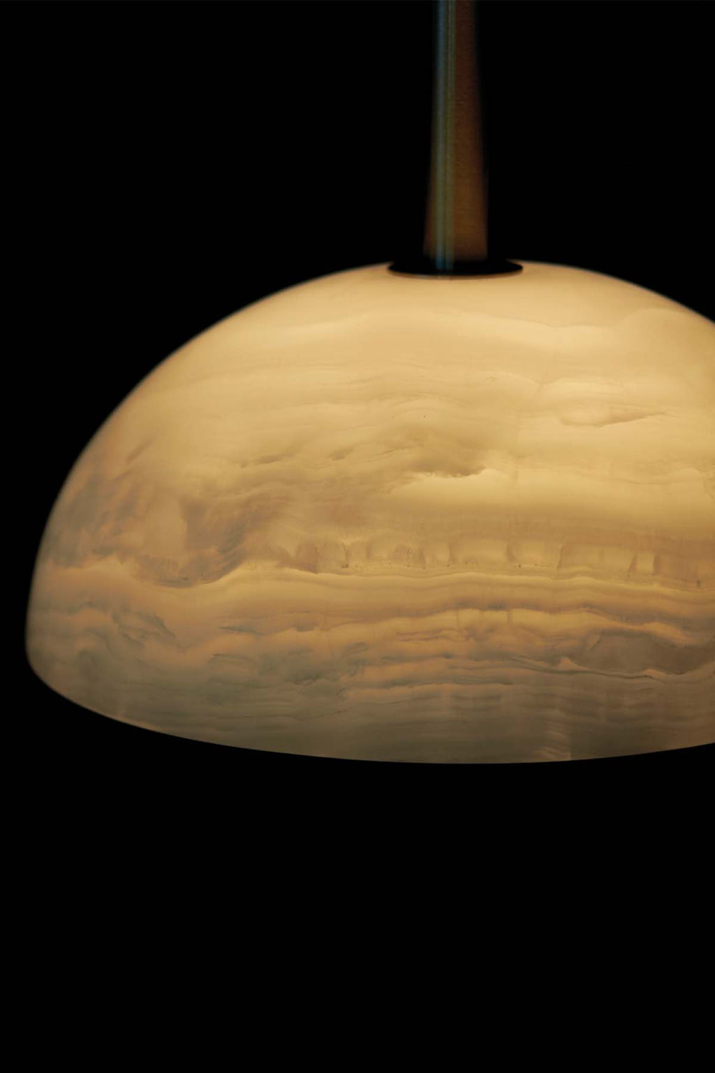 Aurelia Moderne Minimaliste Élégance Laiton Métal Verre Suspension - Neutralighting