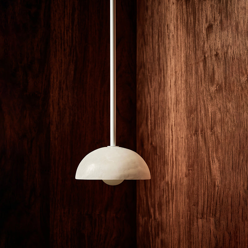 Aurelia Moderne Minimaliste Élégance Laiton Métal Verre Suspension - Neutralighting