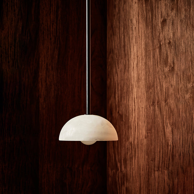 Aurelia Moderne Minimaliste Élégance Laiton Métal Verre Suspension - Neutralighting