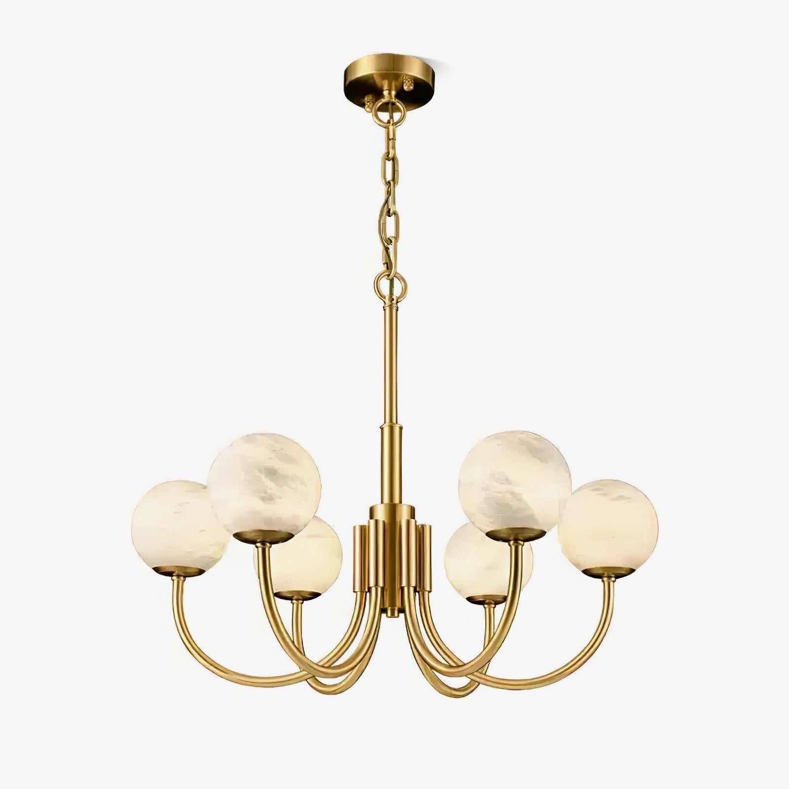 Alira Chandelier Vintage en Albâtre - Neutralighting