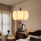 Calithra Lampe Pendante en Tissu et Bois - Neutralighting