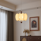 Calithra Lampe Pendante en Tissu et Bois - Neutralighting