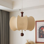 Calithra Lampe Pendante en Tissu et Bois - Neutralighting