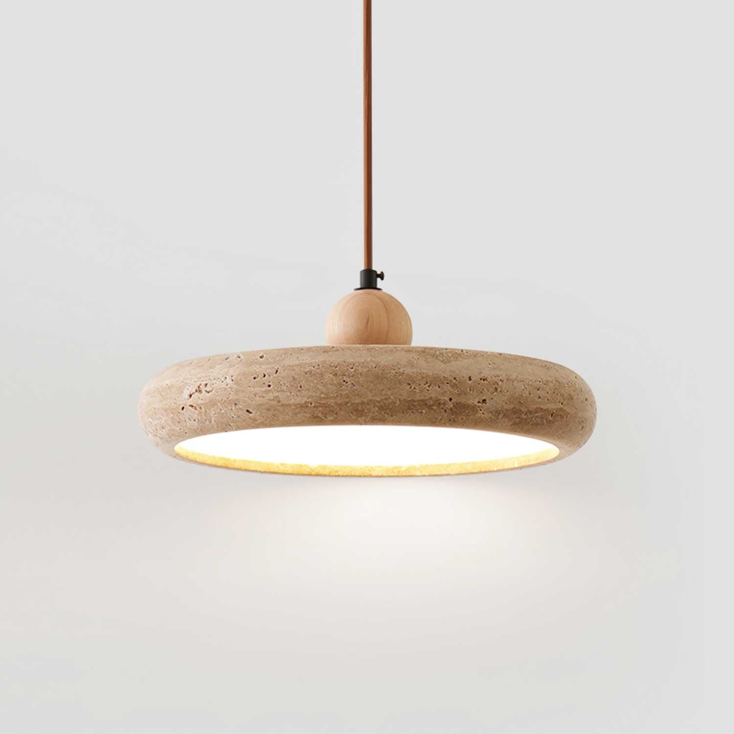 Zesolor Suspension en Travertin Minimaliste - Neutralighting