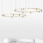 Ivrinir Suspension en Laiton à Anneaux - Neutralighting
