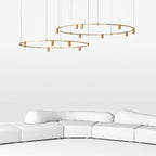 Ivrinir Suspension en Laiton à Anneaux - Neutralighting