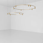 Ivrinir Suspension en Laiton à Anneaux - Neutralighting
