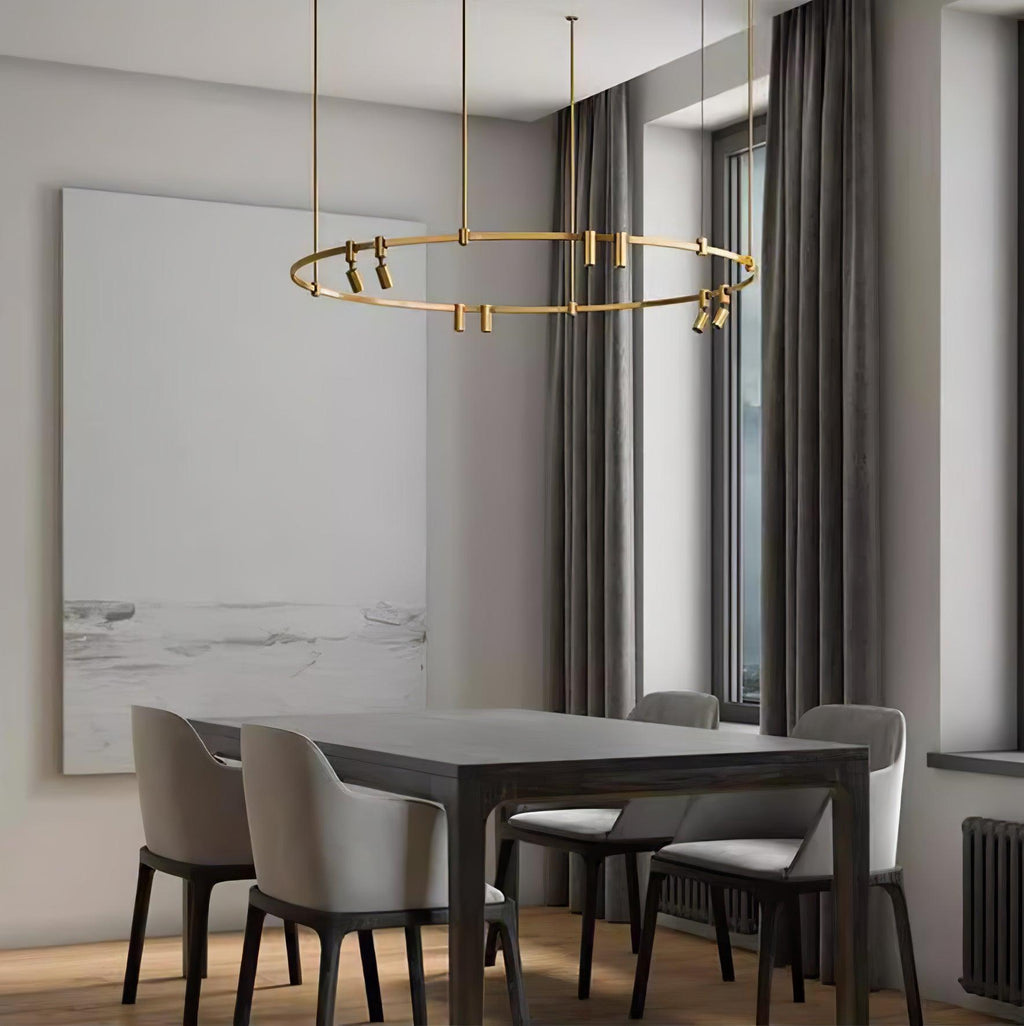 Ivrinir Suspension en Laiton à Anneaux - Neutralighting