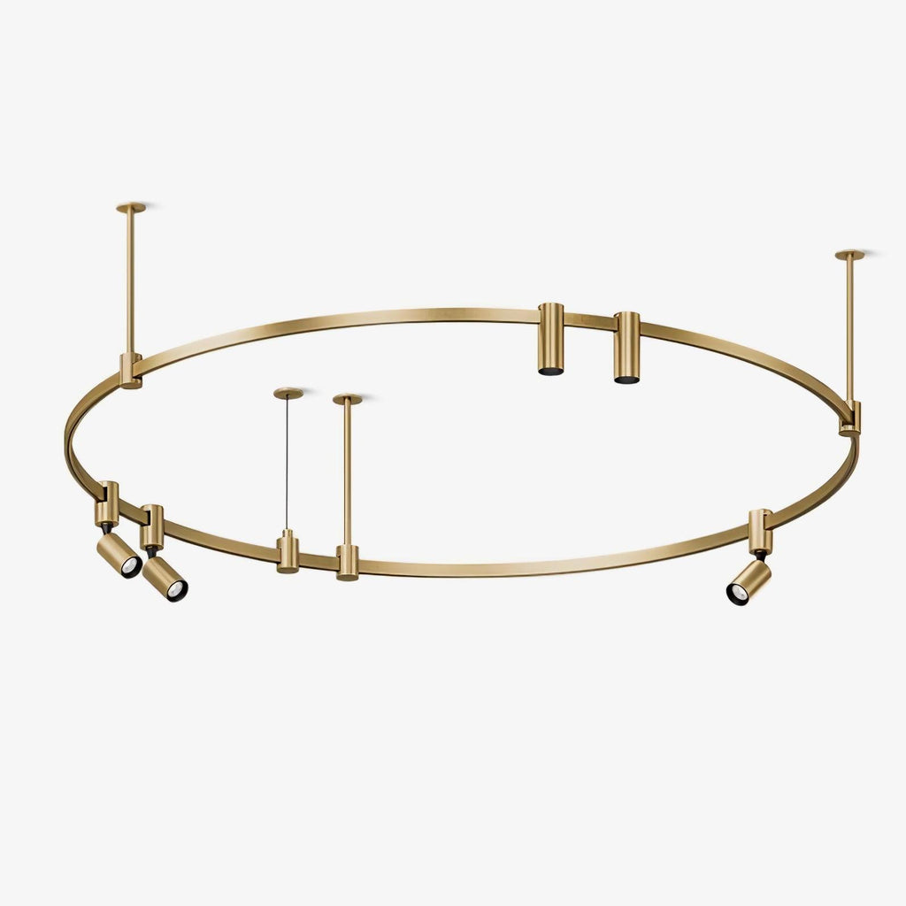 Ivrinir Suspension en Laiton à Anneaux - Neutralighting