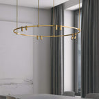Ivrinir Suspension en Laiton à Anneaux - Neutralighting