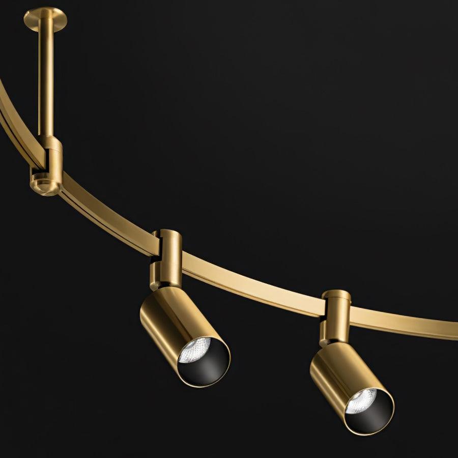Ivrinir Suspension en Laiton à Anneaux - Neutralighting