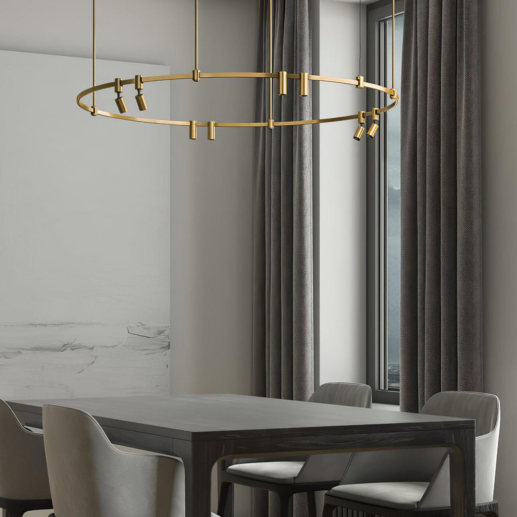 Ivrinir Suspension en Laiton à Anneaux - Neutralighting