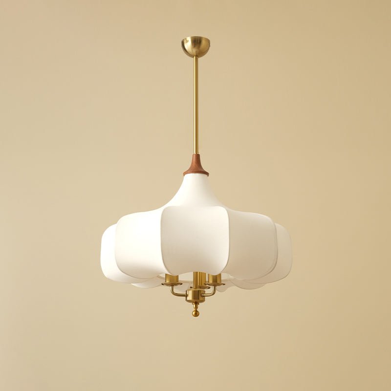 Fioren Tissu Bois Pendentif Lumière - Neutralighting