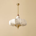Fioren Tissu Bois Pendentif Lumière - Neutralighting