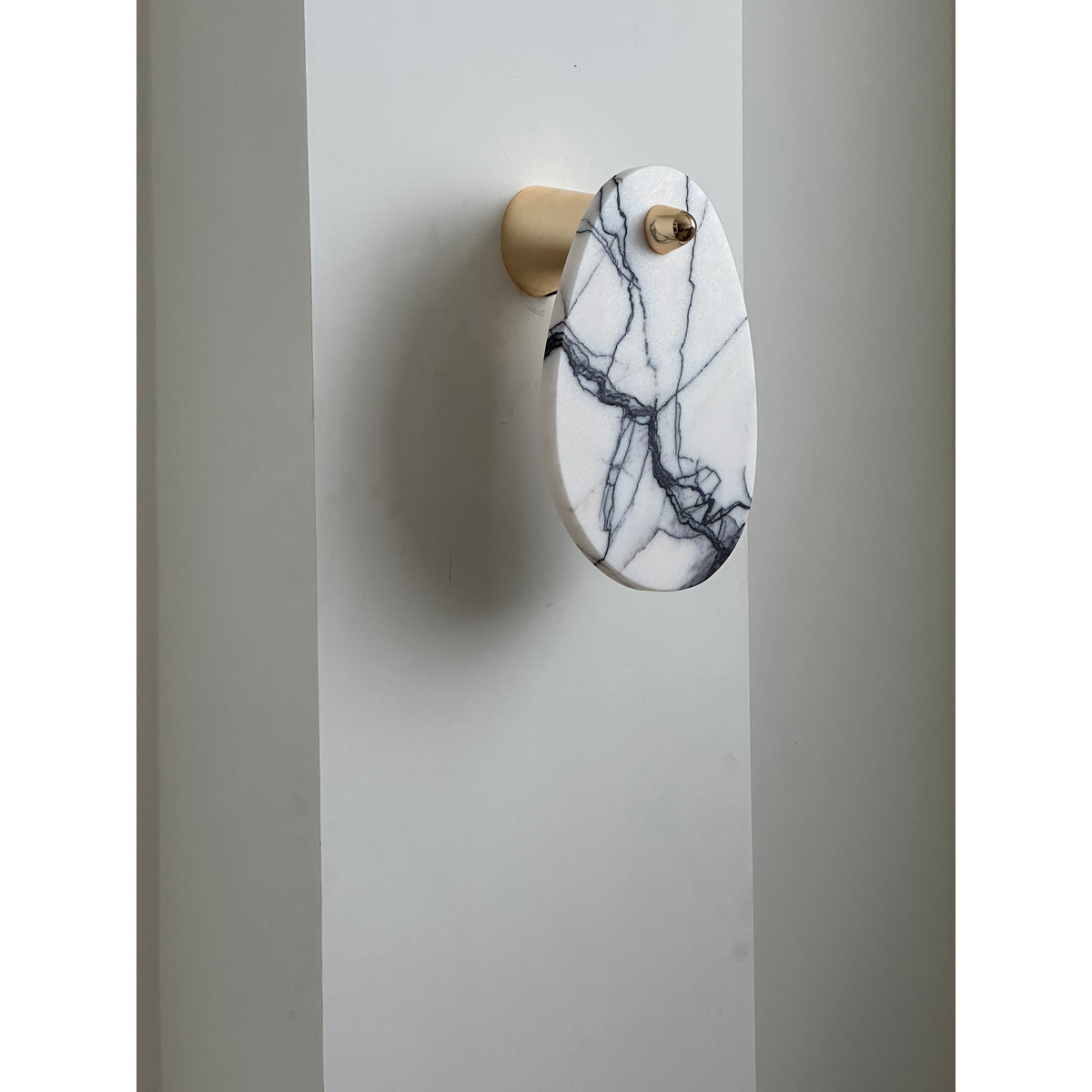 Norduvys Moderne Luxuriouse Métal Marbre Applique Murale - Neutralighting