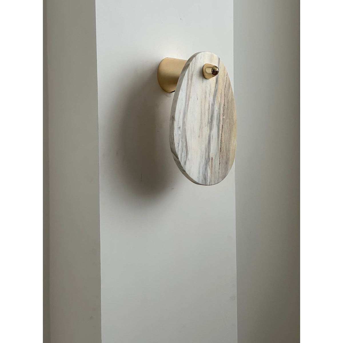 Norduvys Moderne Luxuriouse Métal Marbre Applique Murale - Neutralighting