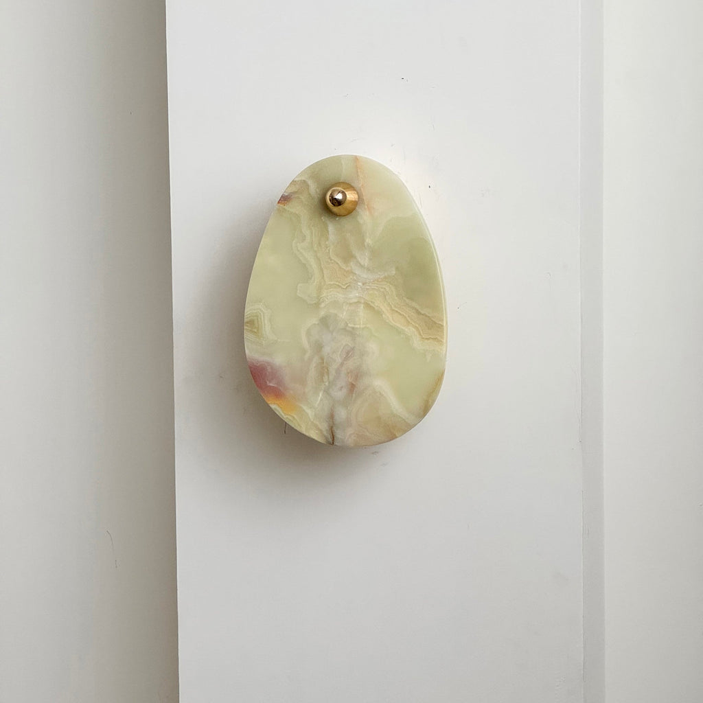 Norduvys Moderne Luxuriouse Métal Marbre Applique Murale - Neutralighting