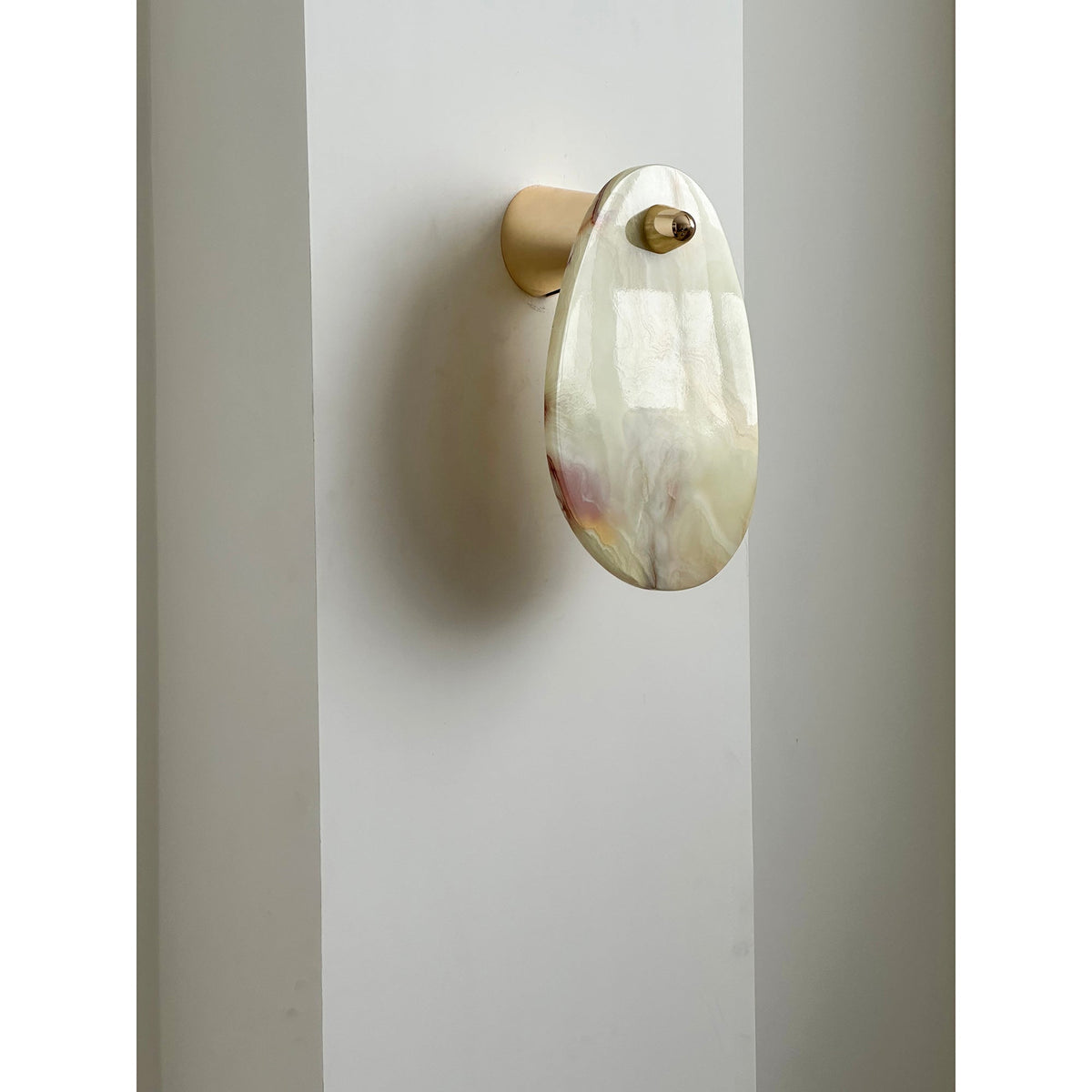 Norduvys Moderne Luxuriouse Métal Marbre Applique Murale - Neutralighting