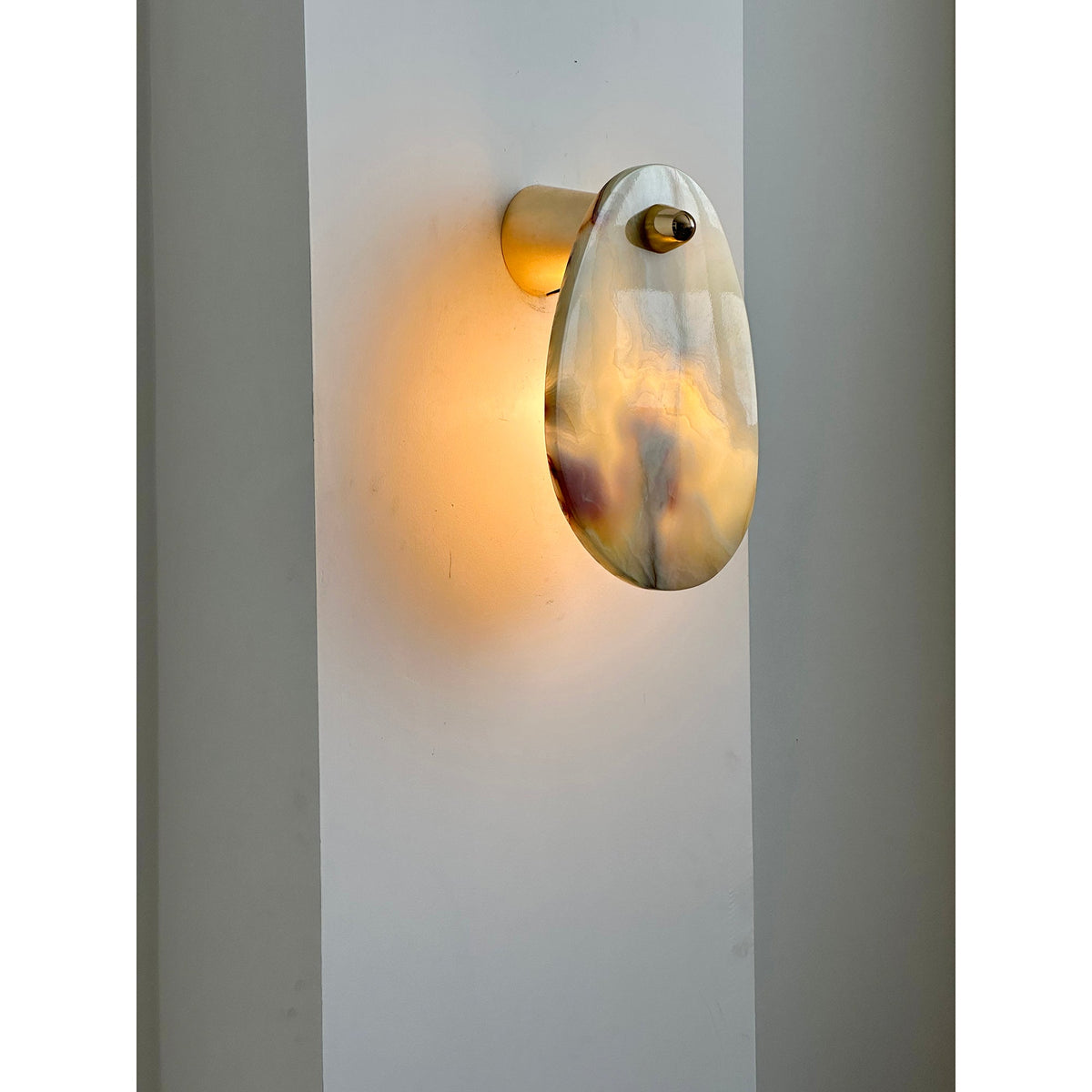 Norduvys Moderne Luxuriouse Métal Marbre Applique Murale - Neutralighting