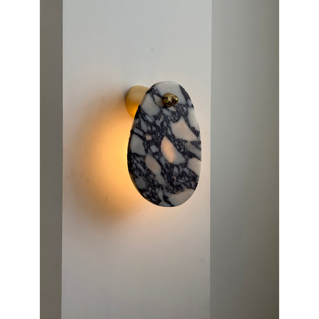 Norduvys Moderne Luxuriouse Métal Marbre Applique Murale - Neutralighting