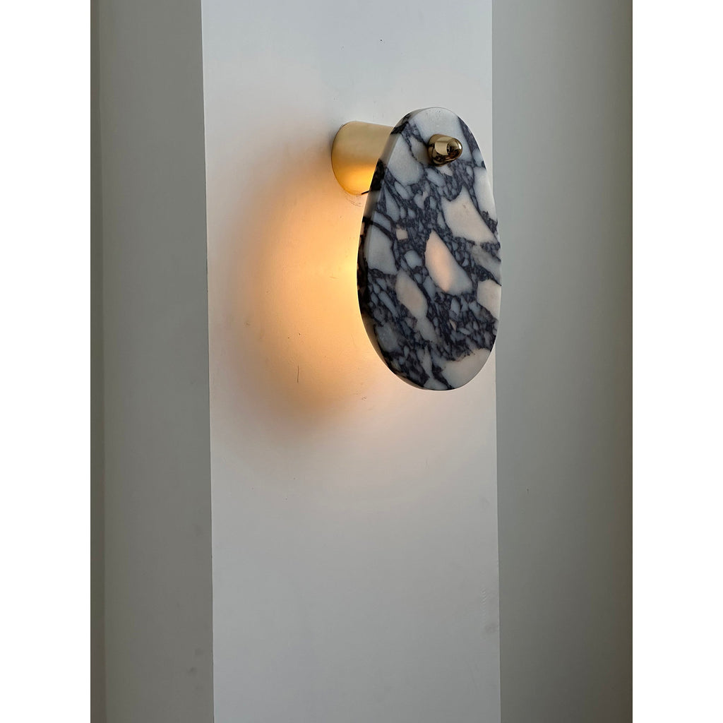 Norduvys Moderne Luxuriouse Métal Marbre Applique Murale - Neutralighting