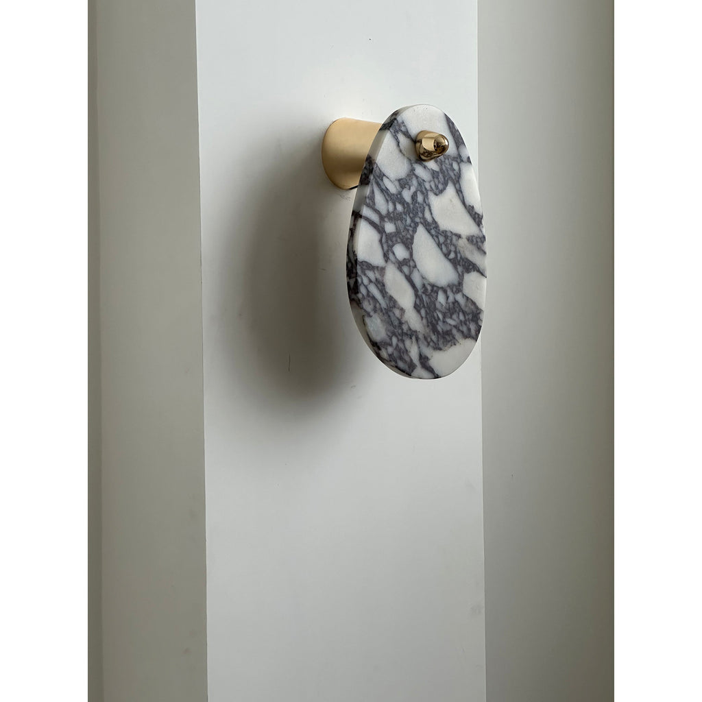Norduvys Moderne Luxuriouse Métal Marbre Applique Murale - Neutralighting