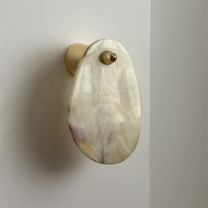 Norduvys Moderne Luxuriouse Métal Marbre Applique Murale - Neutralighting