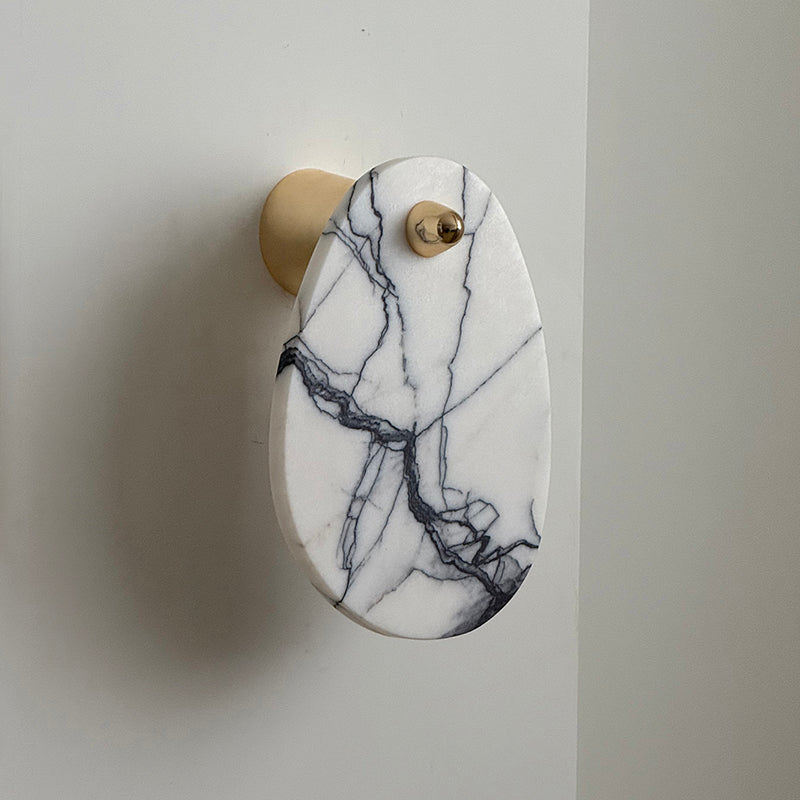 Norduvys Moderne Luxuriouse Métal Marbre Applique Murale - Neutralighting