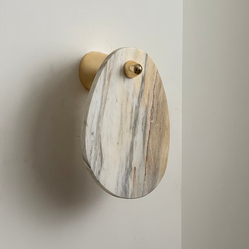 Norduvys Moderne Luxuriouse Métal Marbre Applique Murale - Neutralighting