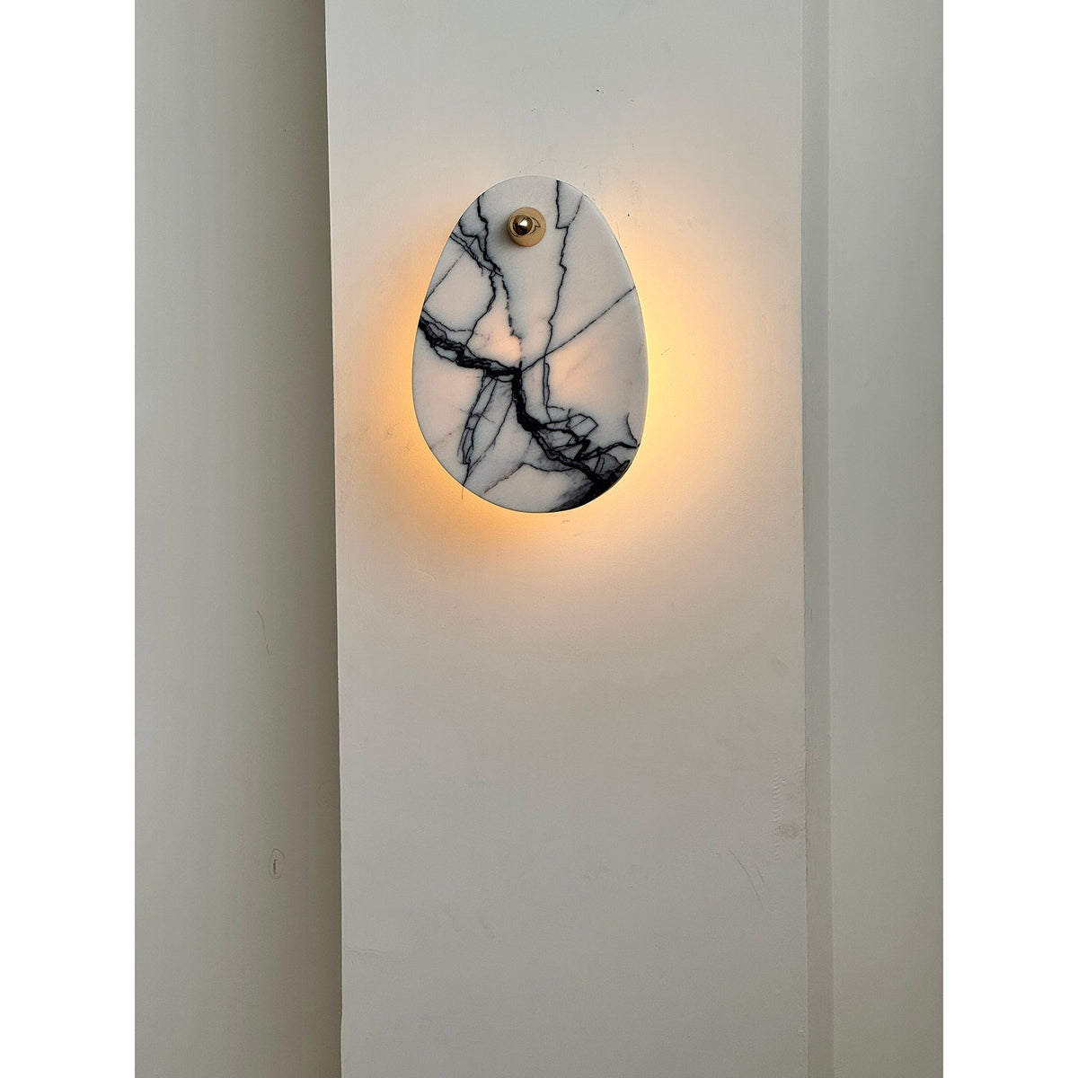 Norduvys Moderne Luxuriouse Métal Marbre Applique Murale - Neutralighting