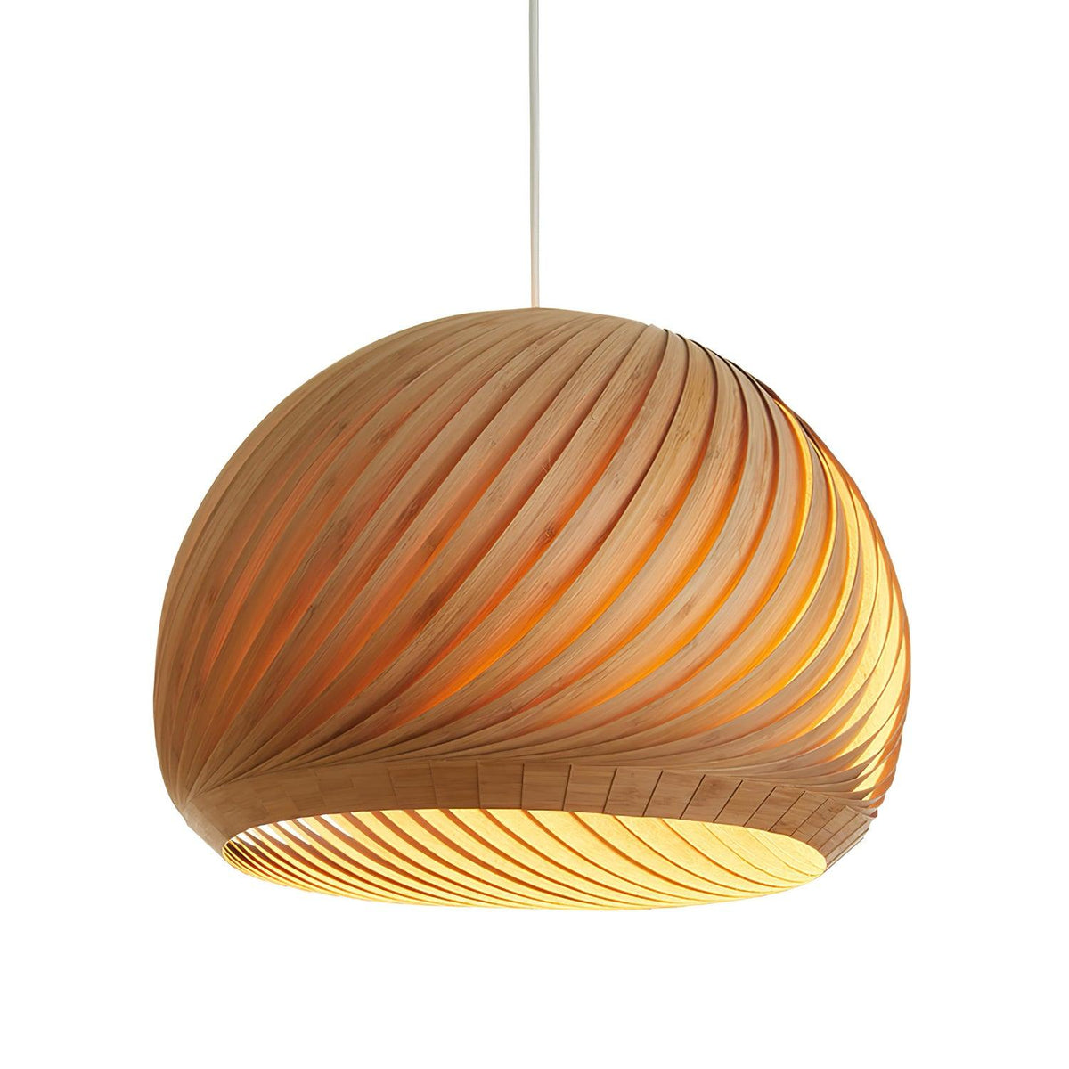 Spiral Lampe Suspension en Bois Vintage - Neutralighting