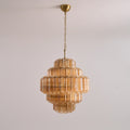 Aurora Chandelier Aurum Cascade en Verre de Murano - Neutralighting