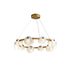Ostruvys Postmodern Luxe Laiton Albâtre Lustre - Neutralighting