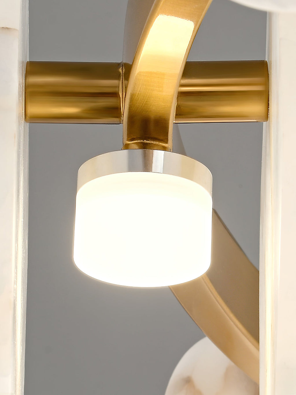 Ostruvys Postmodern Luxe Laiton Albâtre Lustre - Neutralighting
