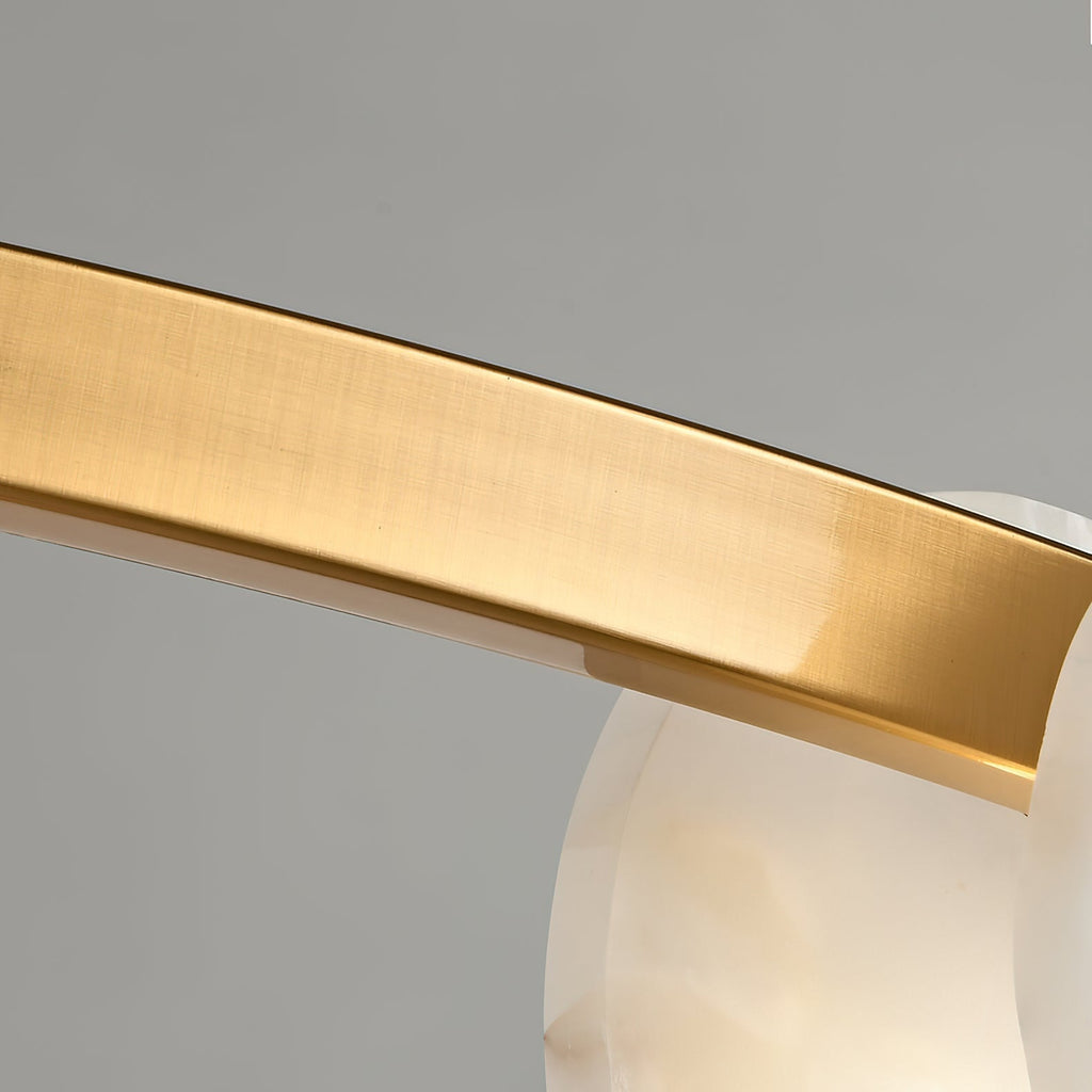 Ostruvys Postmodern Luxe Laiton Albâtre Lustre - Neutralighting