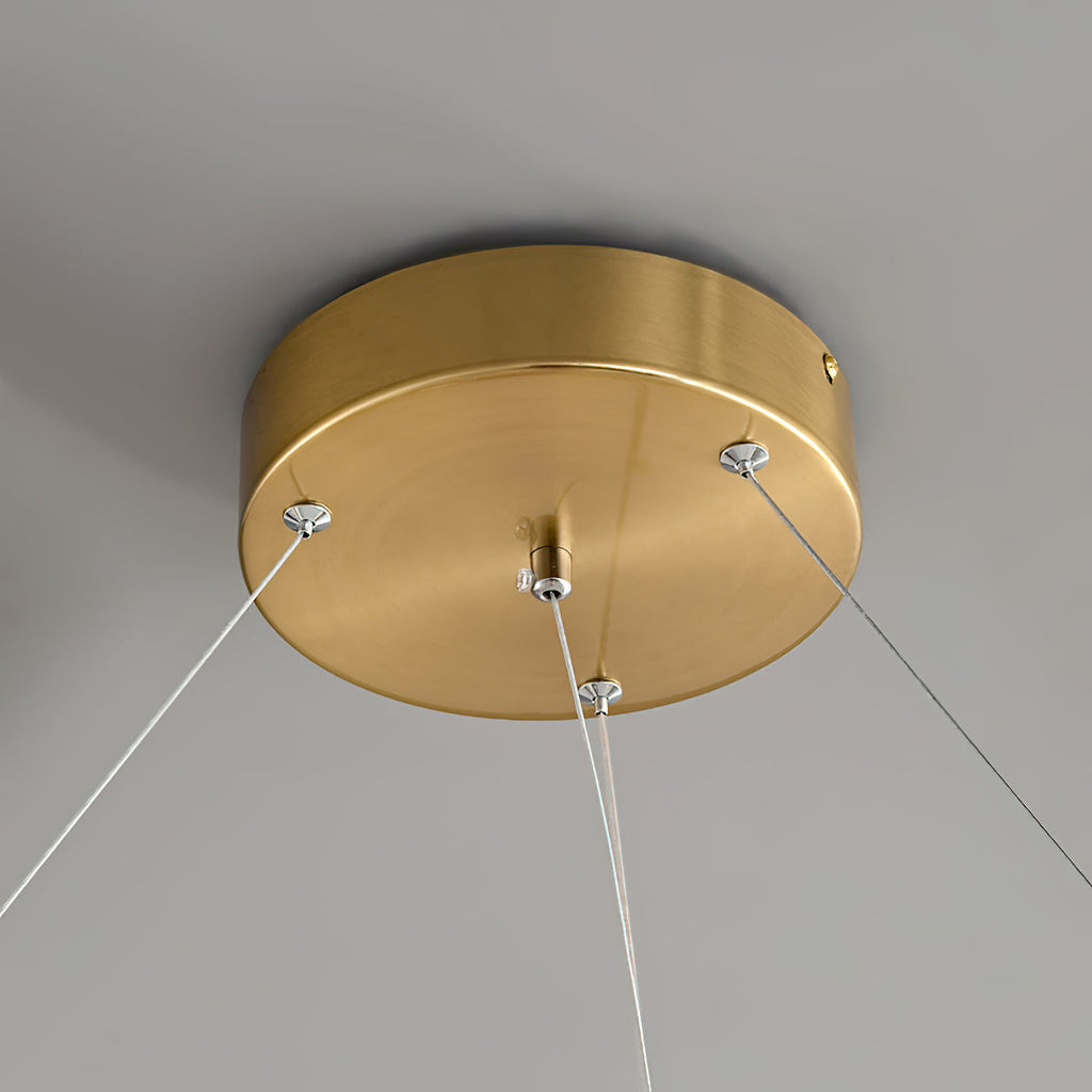Ostruvys Postmodern Luxe Laiton Albâtre Lustre - Neutralighting