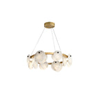 Ostruvys Postmodern Luxe Laiton Albâtre Lustre - Neutralighting